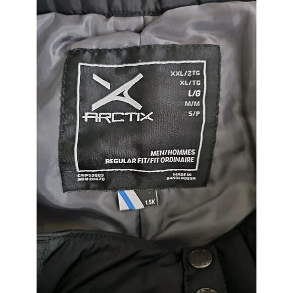 Arctix ~Men's Size L~ Black Essential Snow Ski Insulated Pants Regular Fit. - Picture 2 of 16